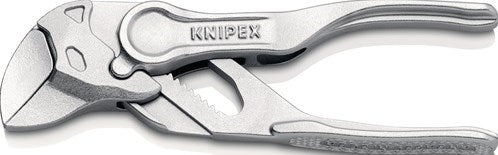 Pince à clé Knipex | longueur 100 mm envergure 21 mm | surface rugueuse imprimée chromée | 1 pièce - 86 04 100 - 86 04 100