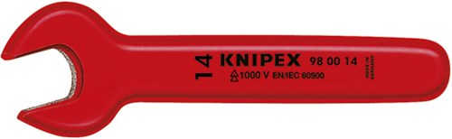 Clé à fourche simple Knipex 12 mm vde (u)