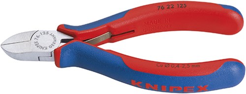 Pince coupante latérale Knipex pour électromécanique | charnière encastrée | 125mm - 7622125