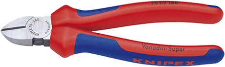 Pince coupante latérale Knipex 70 02 140 pince coupante (rouge bleu)