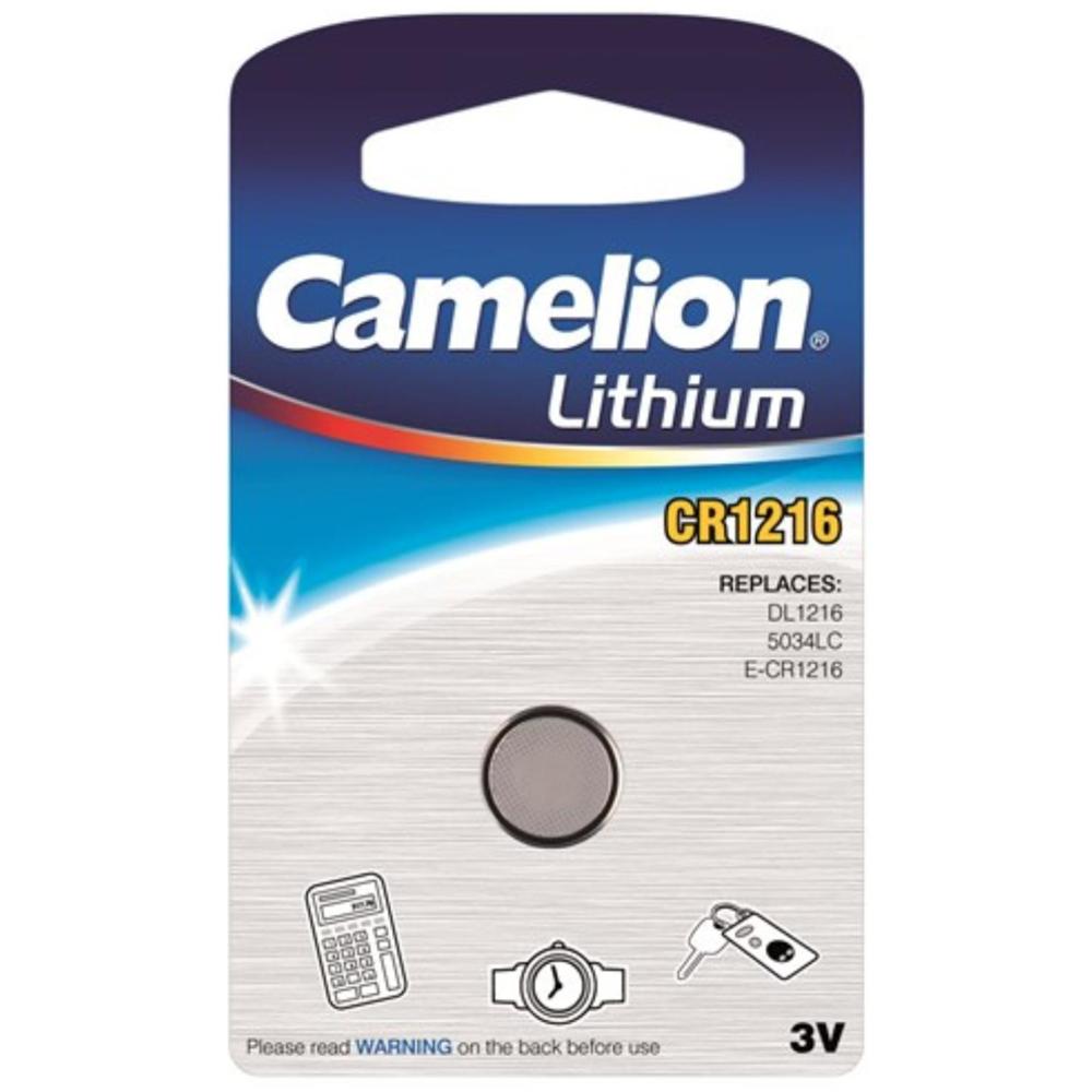 Pile bouton Camelion - cr1216