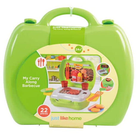 Bongers joue avec mon barbecue à emporter, un barbecue dans une valise facile à emporter