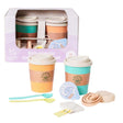 Speelgoed top bioplastic koffie en thee set