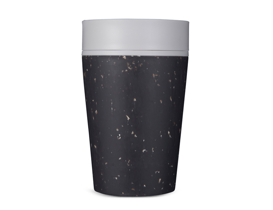 Circulaire co. tasse à café - tasse circulaire - noir et blanc - 227 ml