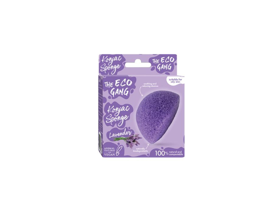 Eco gang Konjac Sponge Lavendel