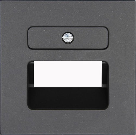Kopp hk07 plaque de recouvrement anthracite utp double - 4623060
