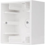 Kopp hk07 boîtier en saillie 1 voie blanc pur mat - 4624300