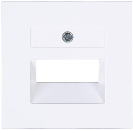Kopp hk07 plaque de recouvrement blanc mat pur utp double - 4624060