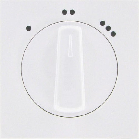 Kopp hk07 plaque de recouvrement blanc pur mat + bouton interrupteur 3 positions - 4624080