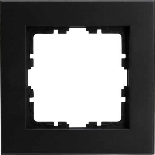 Kopp hk07 cadre de couverture 1 pli noir pur mat - 4624700