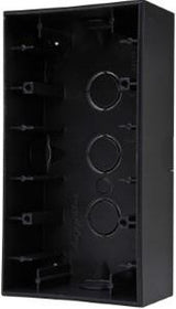 Kopp hk07 boîtier en saillie 2 voies noir pur mat - 4624810
