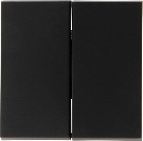 Kopp hk07 bascule noir mat pur pour interrupteur série - 4624520