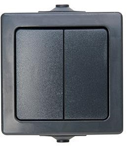 Kopp swd interrupteur en saillie série anthracite - 4628270