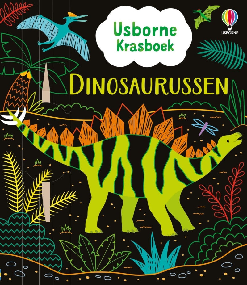 Livre à gratter Usborne dinosaures