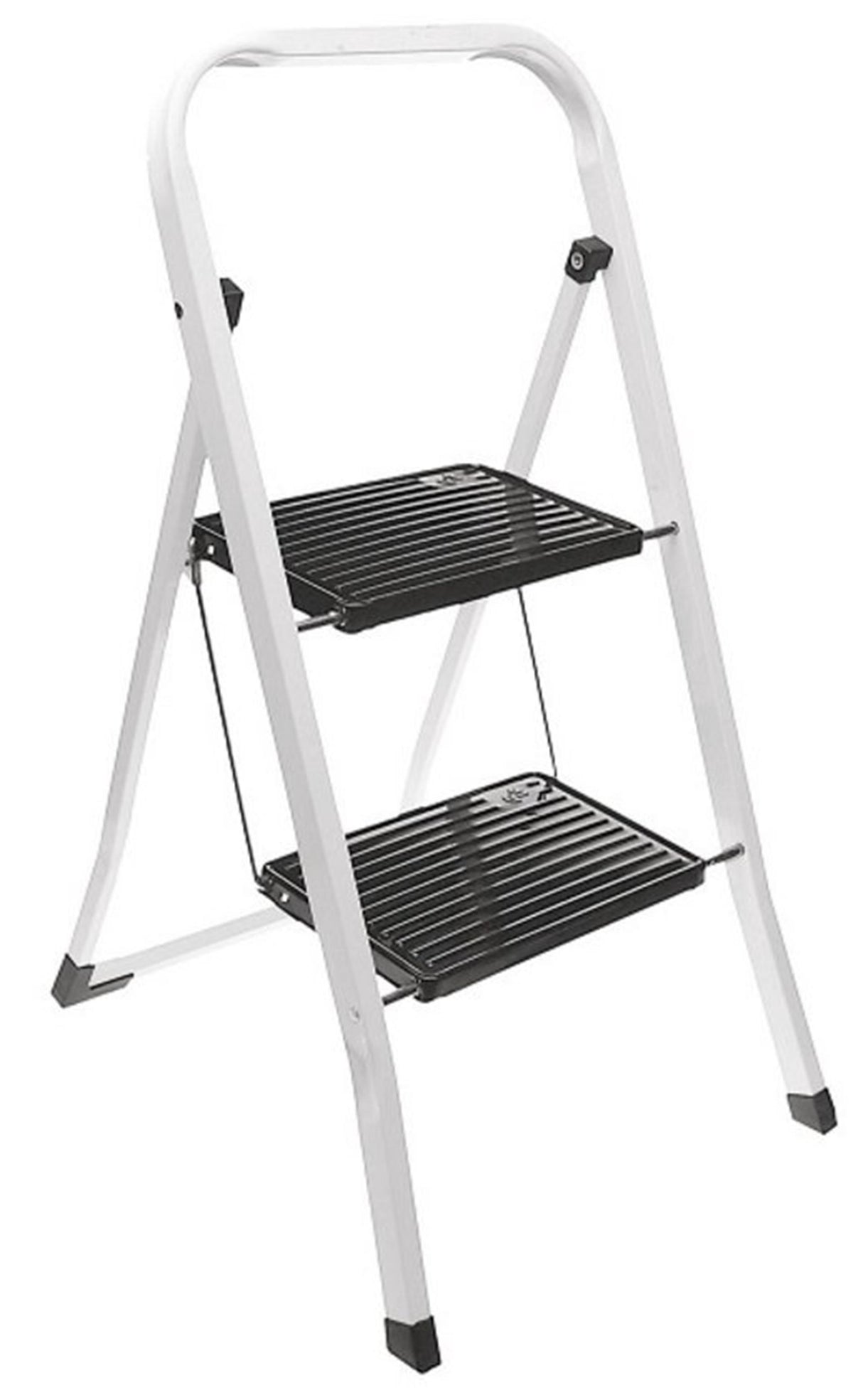 Excellent escalier de cuisine pour articles ménagers 2 marches avec support