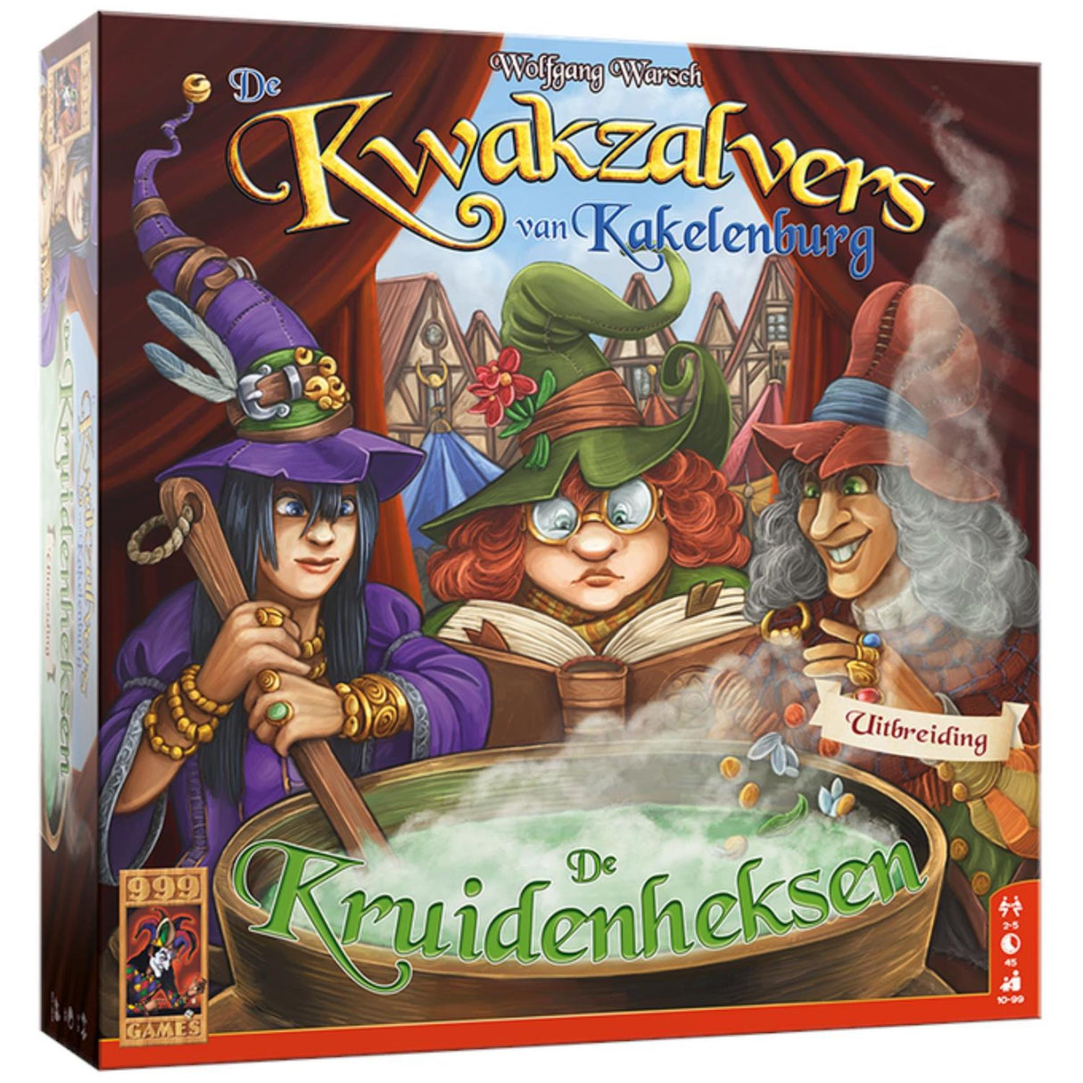 999games 999 games les charlatans de Kakelenburg : le jeu de société des sorcières aux herbes