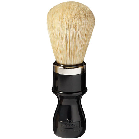 Omega blaireau poils de porc anneau métal professionnel 14cm