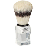 Blaireau Omega poils de porc effet poils de blaireau transparent + standard 11cm