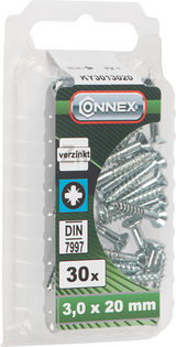 Vis à bois Connex vz-k 3,0x20 30pcs vz - ky3013020