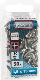 Vis à tôle Connex bv-k 3,5x13 50pcs vz - ky4053513