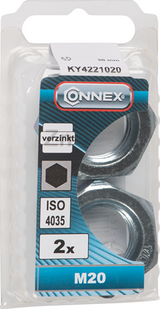 Connex écrou hexagonal m20 aplati 2 pcs vz - ky4221020