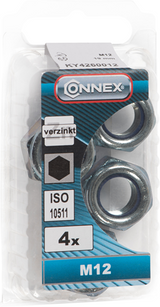 Écrou borg Connex avec bague en nylon M12 4 pièces vz - ky4260012