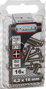 Boîte à vis à tôle Connex 4,2x16 16pcs a2 - ky4564216