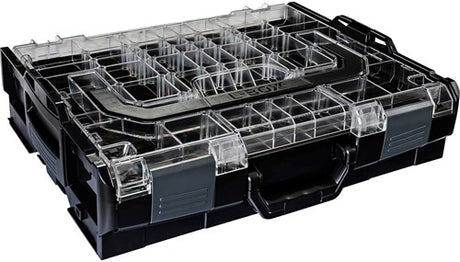 Mallette à outils L-boxx | 102 couvercle transparent | intérieur l378xp313xh61 mm | 1 pièce - 6100000362