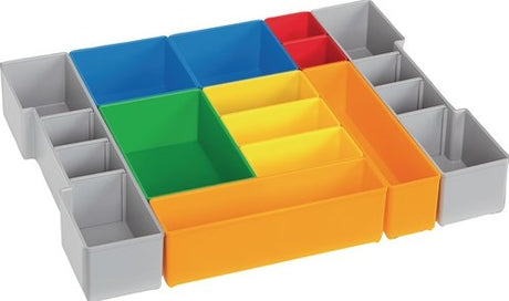 Ensemble de division L-boxx | l378xp313xh65 mm | bleu jaune rouge orange vert gris | bleu jaune rouge orange vert gris | 1 pièce - 6000010097 - 6000010097