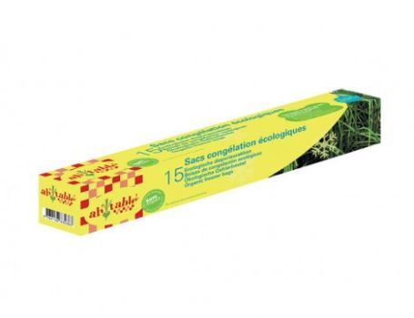 Ah ! tableau! sacs de congélation bioplastique - l - 30x45cm - 15 pcs