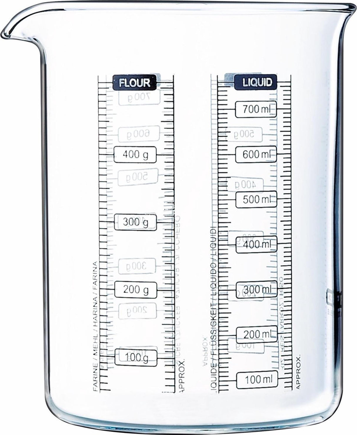 Verre à mesurer classique Pyrex Prep Store – 750 ml – verre