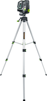 Laserliner de poche laser croisé 2g | faisceau laser vert + trépied 150 cm - 036.713a