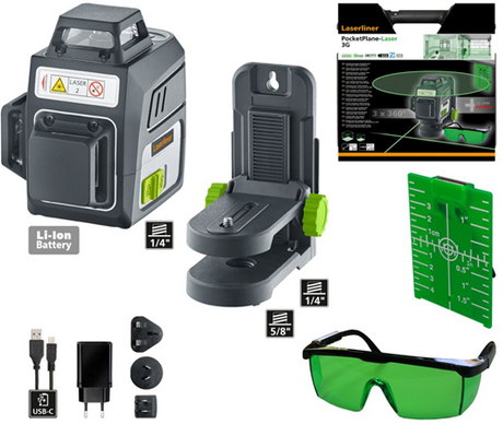 Laserliner avion de poche laser 3g - 036.700a
