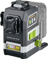 Laserliner powerplane laser 3g multi-18v - fourni avec un jeu d'adaptateurs secteur de 7 pièces 036.380.70 | sans batteries ni chargeur - 036 380l