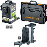 Laserliner powerplane laser 3g multi-18v - fourni avec un jeu d'adaptateurs secteur de 7 pièces 036.380.70 | sans batteries ni chargeur - 036 380l