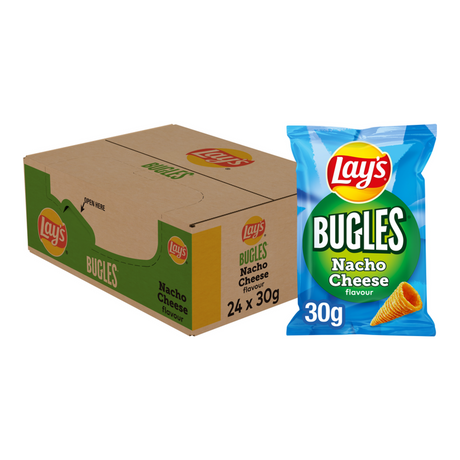 Fromage nacho Lay's Bugles - chips - 24 x 30 grammes