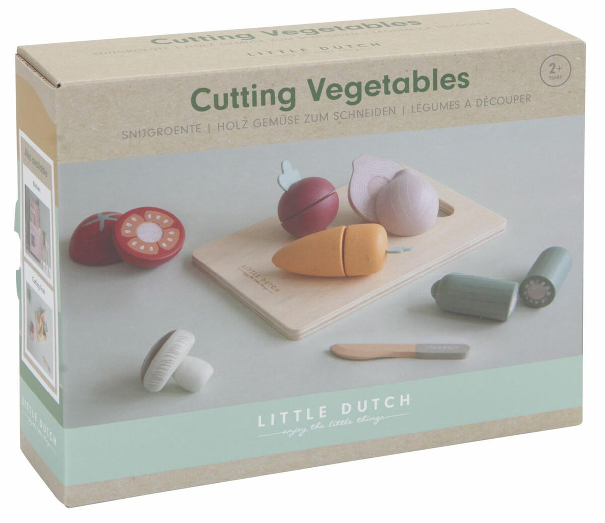 Little Dutch tiamo légumes coupés 8 pièces