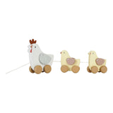 Little Dutch Tiamo Little Farm animaux de trait poulets FSC