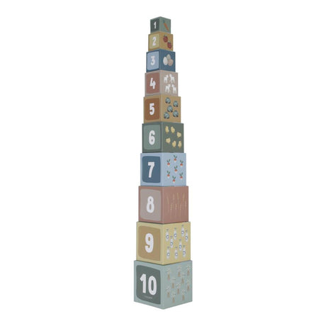Tour d'empilage en carton Little Dutch Tiamo Little Farm