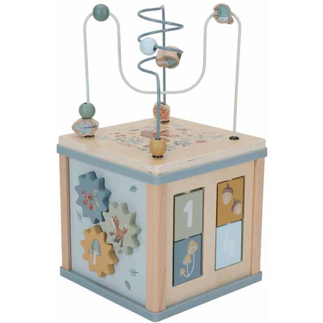 Cube d'activité Little Dutch Forest Friends bleu