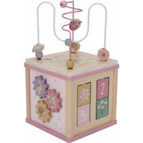 Cube d'activité jardin féérique Little Dutch rose