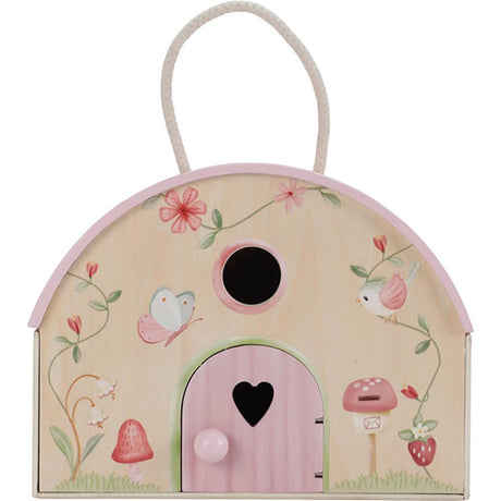 Petite maison de poupée de jardin féerique hollandais 28cm