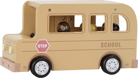 Petit bus scolaire hollandais avec figurines FSC