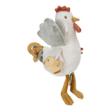 Little Dutch petite activité de ferme peluche poulet 25cm