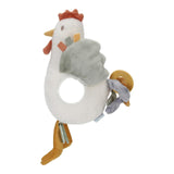 Little Dutch petite activité de ferme peluche poulet 25cm