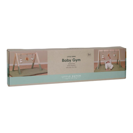 Petite salle de sport pour bébé de la petite ferme hollandaise