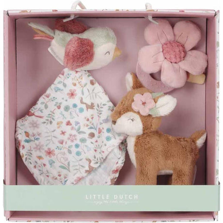 Little dutch giftset knuffels - fairy garden - baby speelgoed - grijp baby speelgoed