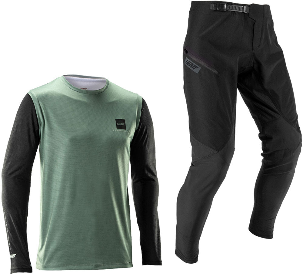 Leatt gravity 1.0 - mtb long sleeve jersey pants | m