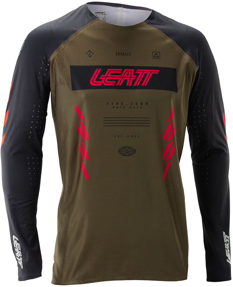 Leatt gravity 5.0 - mtb long sleeve jersey | xl
