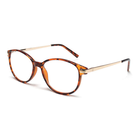 Lunettes de lecture Spectrum Havana or 1,50 ronde classique